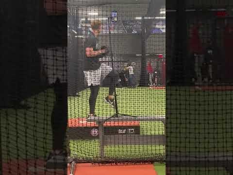 Video of Cael catching Mitch Keller live bullpen