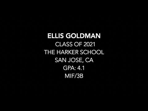 Video of Ellis Goldman- Baseball Highlights, Class of 2021, MIF/3B