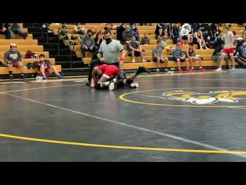 Video of Armaan Sinha Wrestling Match Hinsdale South Open Tournament