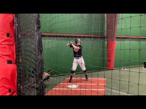 Video of Chris Bartholomew 2021 - Hitting