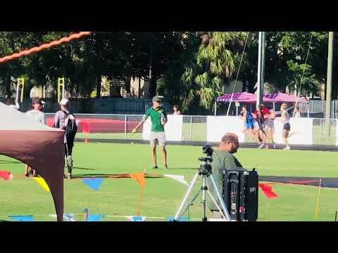 Video of Lawson McLeod 1600m Districts Tampa