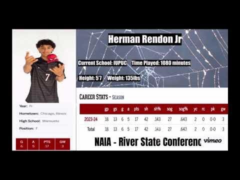 Video of 2023 NAIA Herman Rendon Jr Freshman Highlights