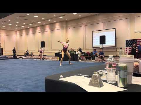 Video of Floor Routine _ level 9, 9.025