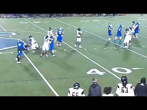 Video of DT #79 Xavier Walker Pass Rush/QB Hit