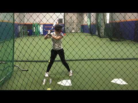 Video of With Coach Nemo Tessicini - Machine pitch with tiered plates (#2 position) - 011219