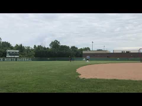 Video of Landon Riekhof outfield tracking