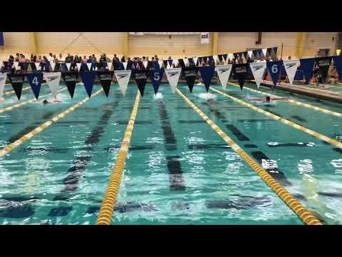 Video of men’s 100 yard butterfly // 12-6-2019 meet of champs