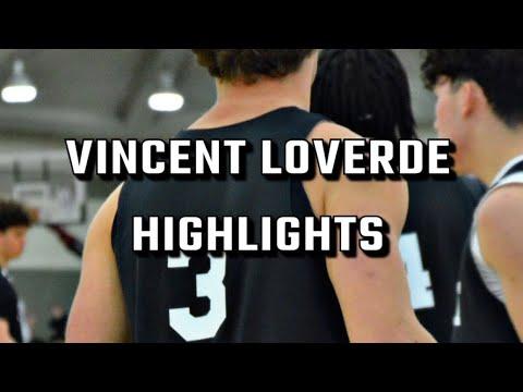 Video of VINCENT LOVERDE BASKETBALL HIGHLIGHTS