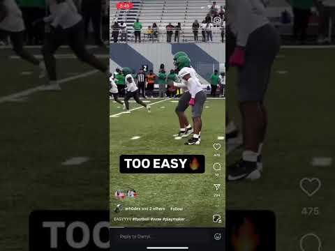 Video of Qb 8 highlight reel