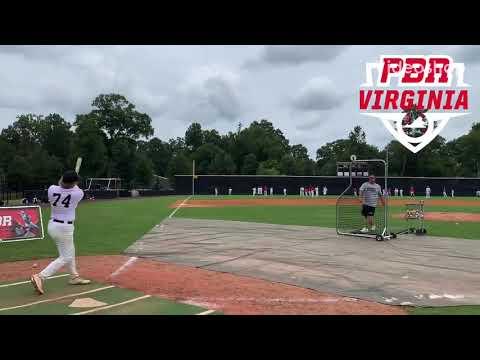 Video of 2022 Dylan Northup INF/RHP PBR Unsigned senior games Consistent BP Exit Velos 90+