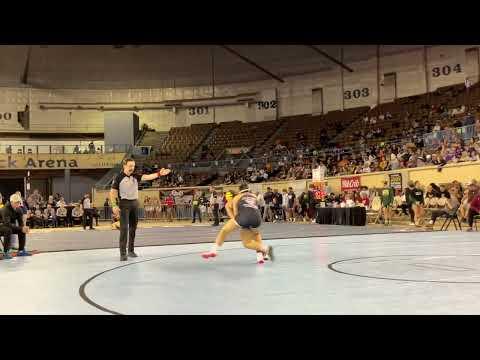 Video of 5A 120 lb Oklahoma state championship quarterfinal match 