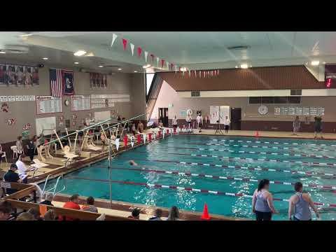 Video of 2020 WY Conference 500Y Free (Lane 6, 1st Pl) 