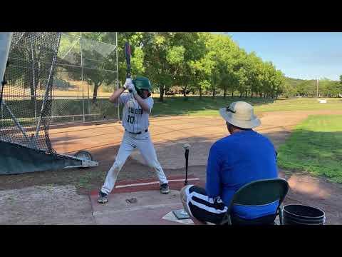 Video of Colin Dewees - 2020 Batting Tee Work