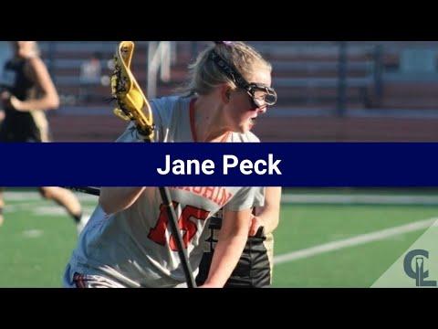 Video of Jane Peck '22 Defender 4.4 GPA 34 ACT July 2021Highlights