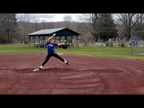 Video of Marley Lippitt change up side view