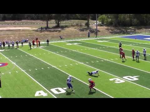 Video of Brady Smith #3  Red Jersey,  Runningback 