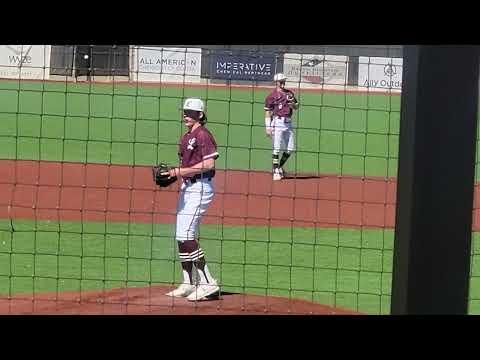 Video of Jaden Rogers Warm up Pitching