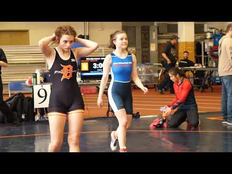 Video of FS Fifth Place - Reese Zimmer of Hurricane [R] v Uliana Shevtsova of W. Suburban Girls [B] (118-120)