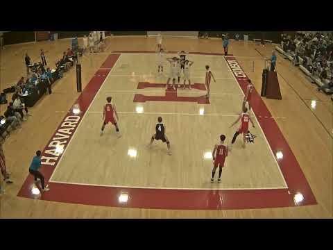 Video of Tyler Roukey Libero vs Harvard