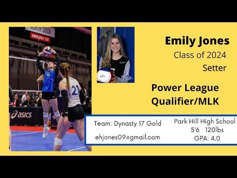 Video of Emily Jones - Power League/ MLK 