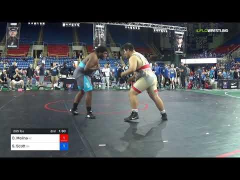 Video of 2018 USMC-USAW Cadet & Junior FS Nationals/Junior 285 Consi Of 32 #2 - Orlando Molina (AZ) Vs. Sam