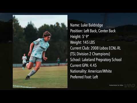 Video of Luke Baldridge NCSA Video