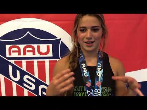 Video of Mallory Norton Junior Olympics 