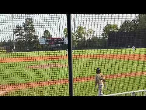 Video of lead-off triple