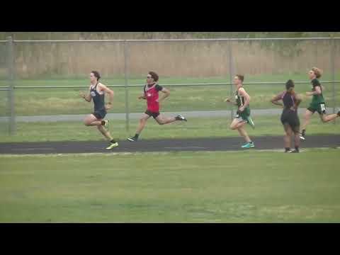 Video of Aiden Magee - Class of '26 - 4/09/2024 - IRHS Tri-Meet - 400m (Ln 1, Green Jersey, Blue Spikes)