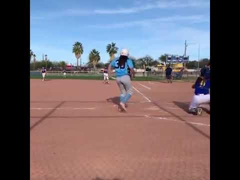 Video of Daphne Pallanes-Pueblo High School- Spring 2020 Homerun