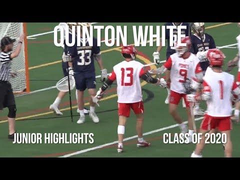 Video of Quinton White Junior Highlights