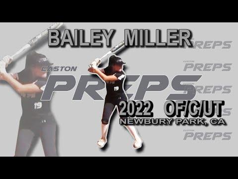 Video of 2022 Bailey Miller Outfield Catcher UT Softball Skills Video - Easton Preps