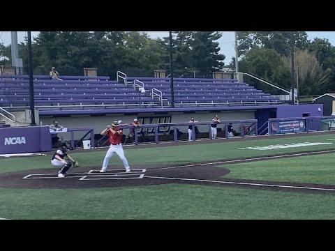 Video of Two Triples + Diving Catch in games - James Madison University Team Camp