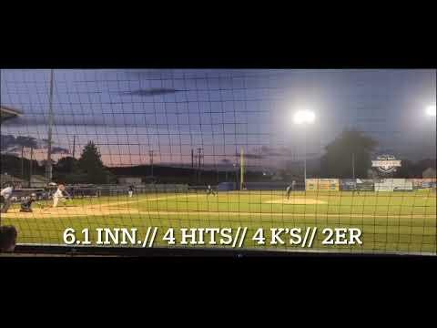 Video of Junior Season pitching highlights 