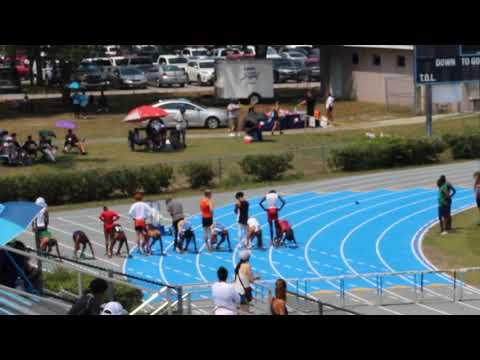 Video of 100mh FHSAA 3A Region 2 (Lane 6, 2nd overall)