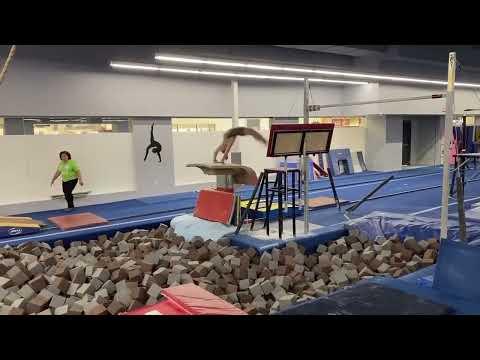 Video of Madison LaPan Vault Training Video| Yuchanko 1 1/2