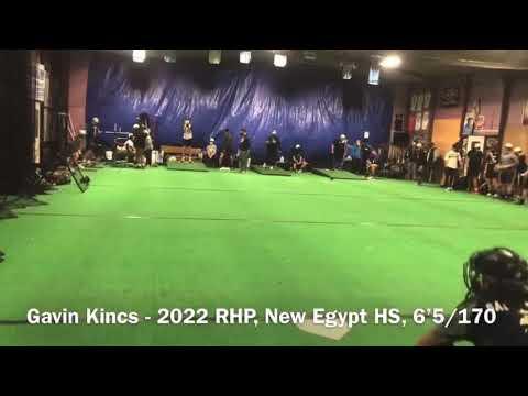 Video of Gavin Kincs RHP 2022 6'5"