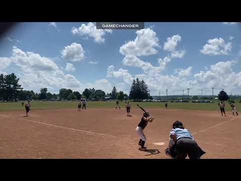 Video of Double play to win, while dodging a flying bat