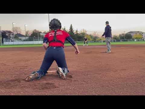 Video of Base Throwing + Blocking