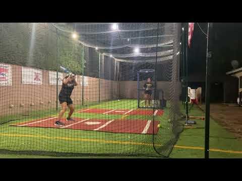 Video of Hitting practice 