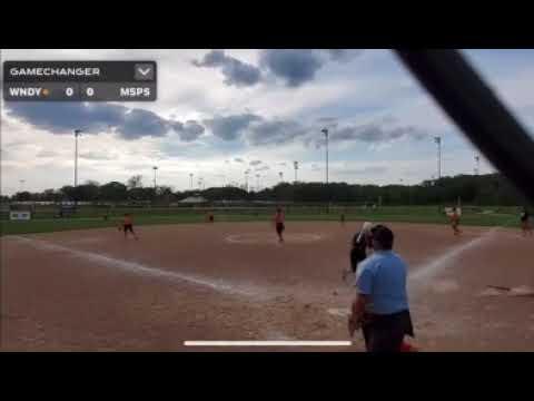 Video of Isabel Bates - Double to Center 6/15/2024