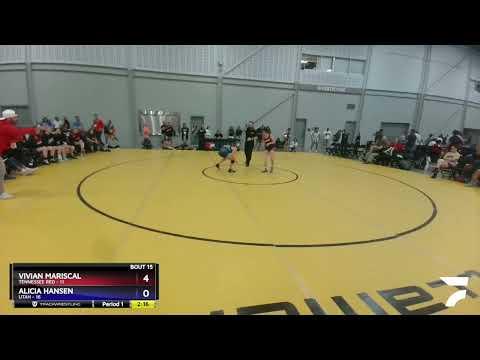 Video of 100 Lbs Quarters & 1st Wb (16 Team) - Vivian Mariscal, Tennessee Red Vs Alicia Hansen, Utah 3f11