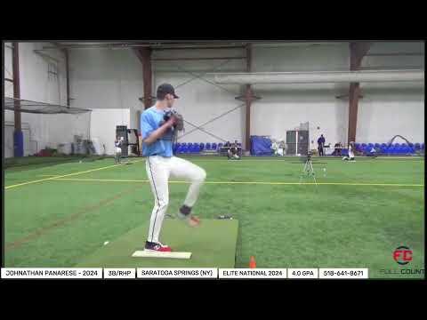 Video of Johnathan Panarese 2023 Pitching Highlights