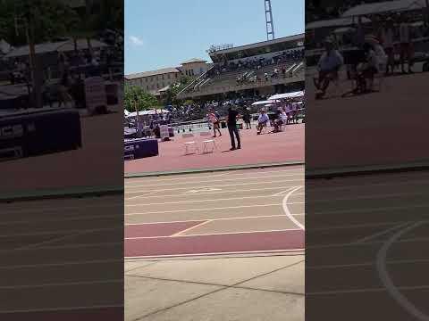 Video of Annie Jones 4'10" high jump State meet May 6 2022