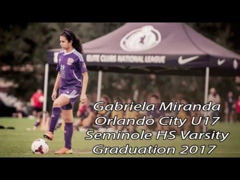 Video of Gabriela's soccer highlights HS/Club  video number 2 