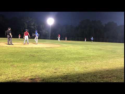 Video of Caught the out while on mound pitching 