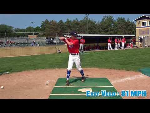 Video of Drew Ballantyne - INF/RHP (Erie Mason 2020)