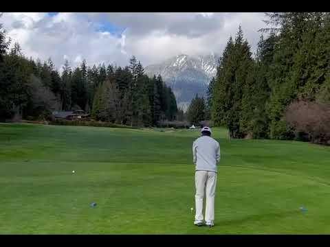 Video of Driver swing with routine