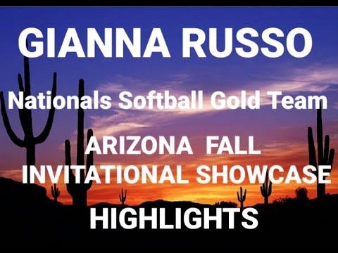 Video of Gianna Russo #77 Arizona Fall Invitational Highlight Video Featuring 3 HOME RUNS! (Full Version)