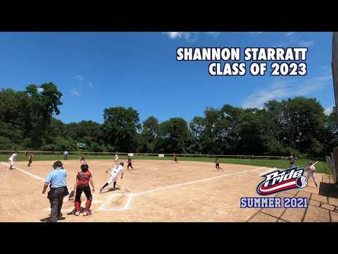 Video of Shannon Starratt 3 Run Home Run summer 2021 -USSSA Adirondack Pride